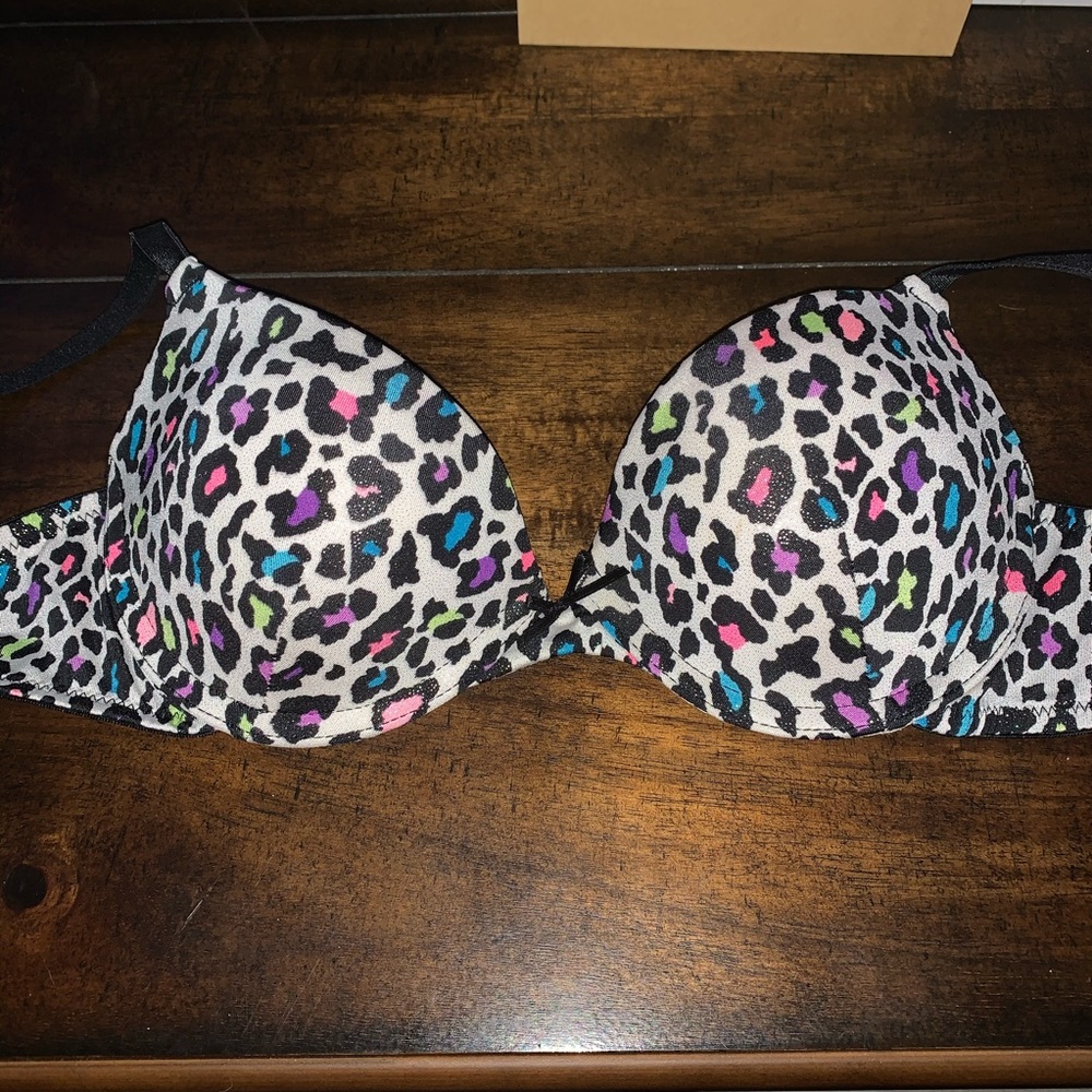 Leopard Push-Up Bra NEW 34A